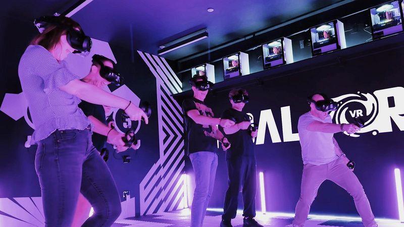 Things To Do In NYC With Teens Who've Seen It All - Decor Hint Experience Virtual Reality Gaming at a VR Arcade