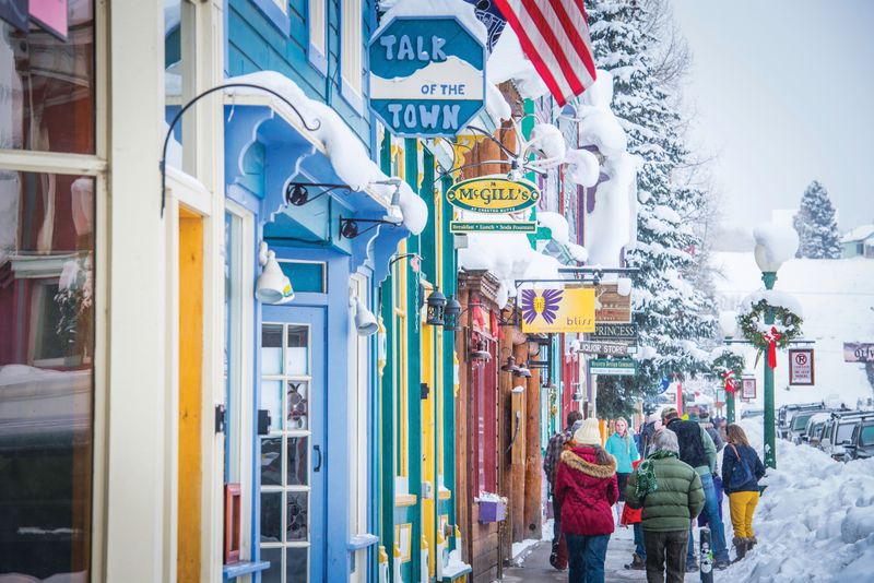 Crested Butte's Colorful Main Street