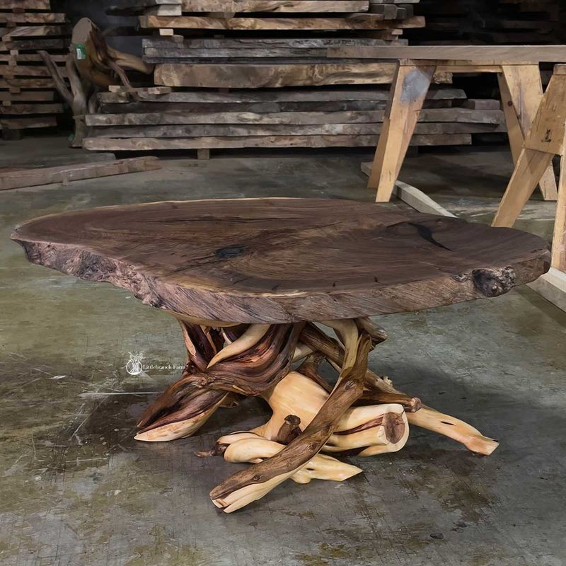 10 Tennessee Furniture Styles Making A Charming Comeback - Decor Hint Great Smoky Burl Wood Accent Tables