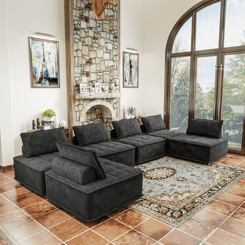 10 Outdated California Furniture Trends Making A Stylish Comeback - Decor Hint Modular Sectional Sofas