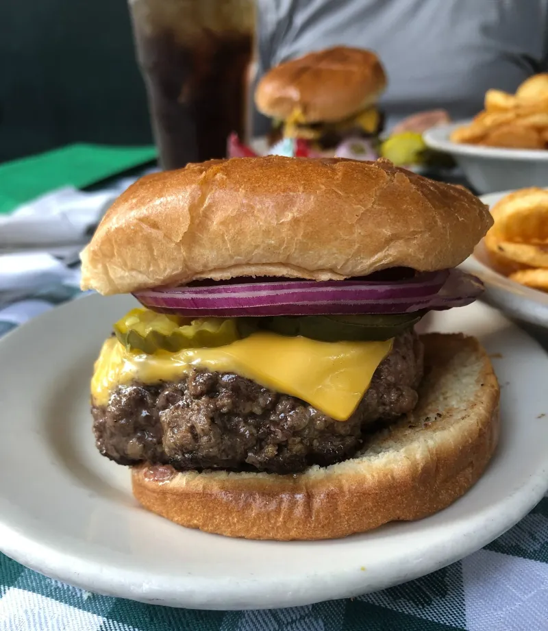 The Burger at J.G. Melon