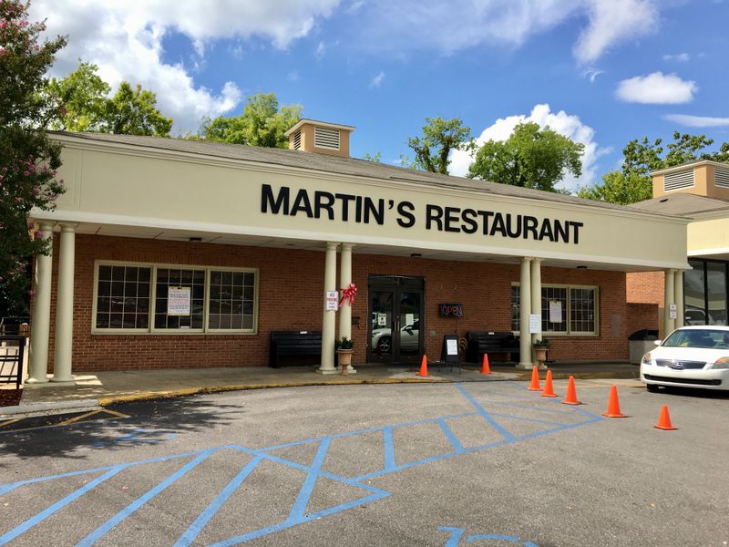 10 Alabama Cafés Locals Love For Their Homemade Meals And Fresh-Baked Pies - Decor Hint Martin's Restaurant - Montgomery