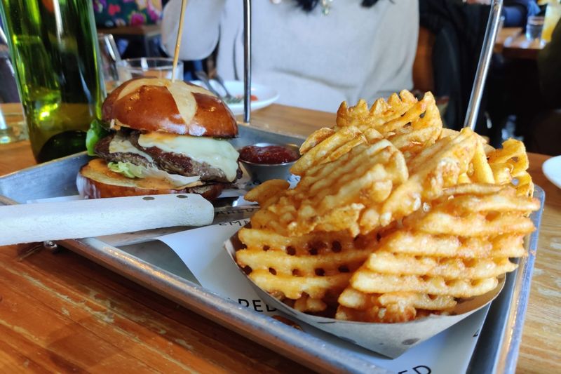 The Burger at Emmy Squared