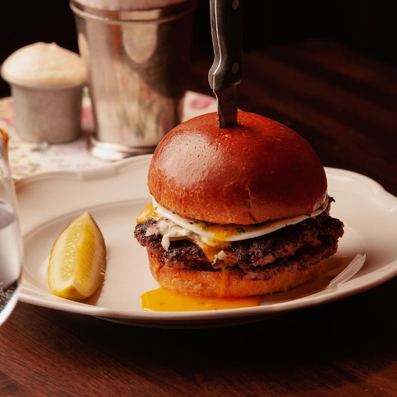 The Burger at 4 Charles Prime Rib