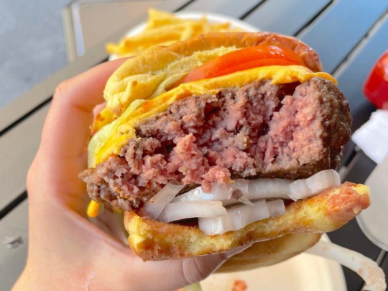 The Burger at Corner Bistro