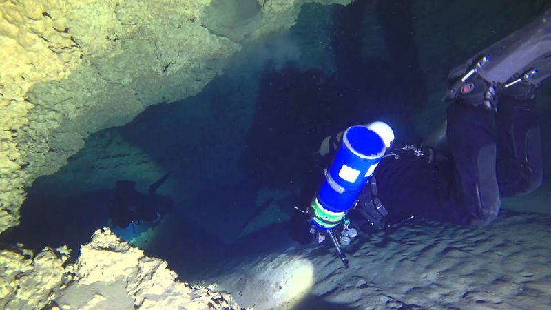 Underground Cave System And The Spring's Flow