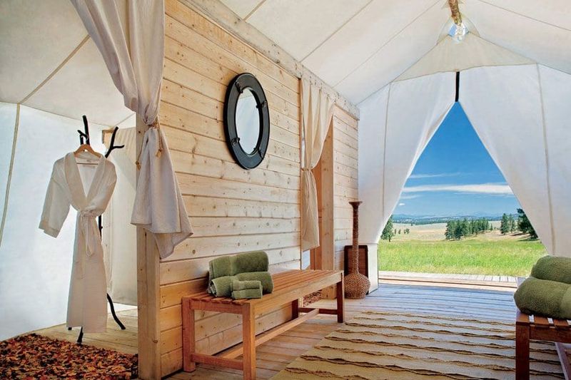 The Montana Glamping Resort Where Luxury Meets Wilderness - Decor Hint Iconic Glamping At Paws Up