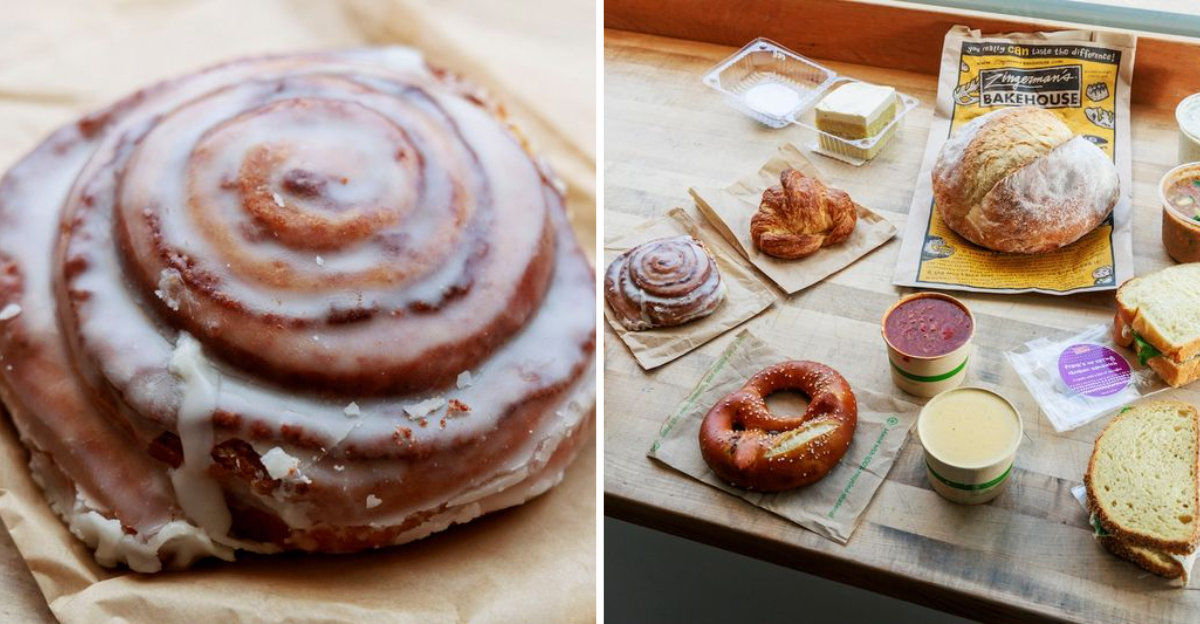 The Michigan Bakery Serving Cinnamon Rolls The Size Of Your Head - Decor Hint