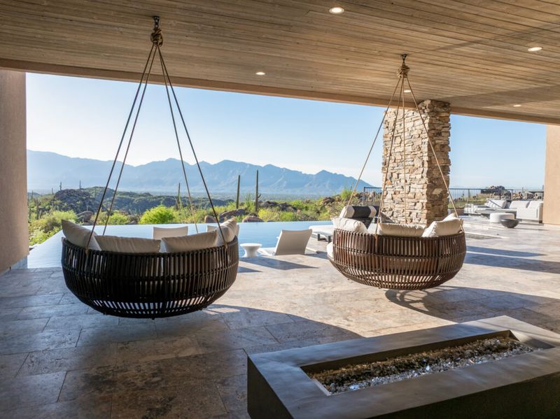 The Sonoran Sunset Lounge at Saguaro Ranch