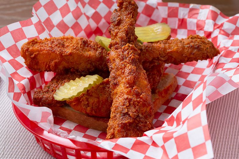 Hattie B's Hot Chicken Hot Dog - Nashville