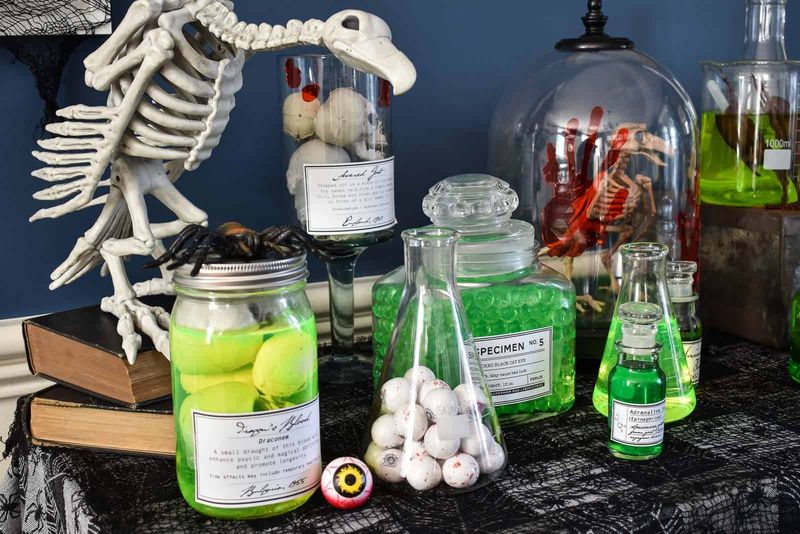 15 Garage Makeovers Turning Ohio Homes Into Haunted Havens - Decor Hint The Mad Scientist's Laboratory Bubbling With Experiments Gone Wrong