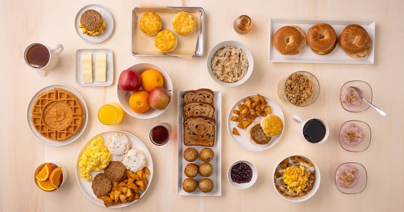 Breakfast Spread That's Actually Included