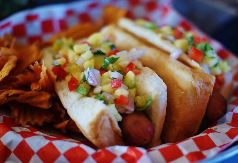 North Carolina Hot Dog Places Locals Love For Their Wild And Flavorful Toppings - Decor Hint Yum Yum Better Ice Cream - Southern Pines