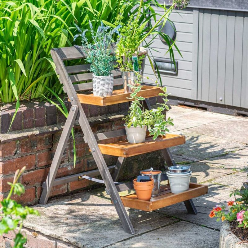 The Vintage Ladder Plant Stand
