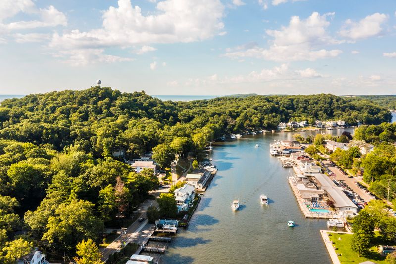 Saugatuck's Artsy Harbor Haven