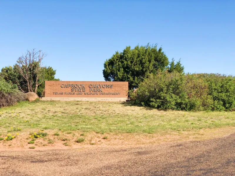 Gateway To Caprock Canyons State Park
