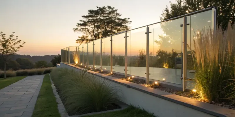 Glass Wind Barriers for Unobstructed Views