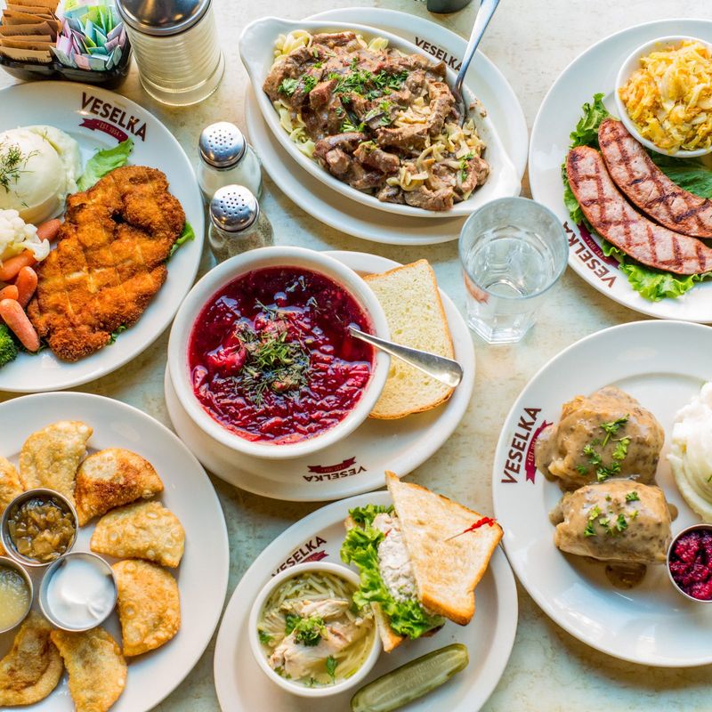 16 New York Diners Where Comfort Food Is Always On The Table - Decor Hint Veselka - New York City
