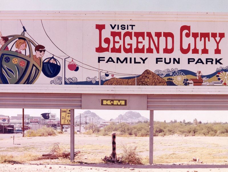 Touring Arizona's Desert Abandoned Amusement Parks - Decor Hint Legend City, Phoenix