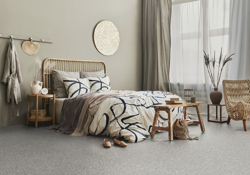 13 Miami Bedroom Trends That Prove Bold And Breezy Is Back For 2026 - Decor Hint Terrazzo Flooring and Accents