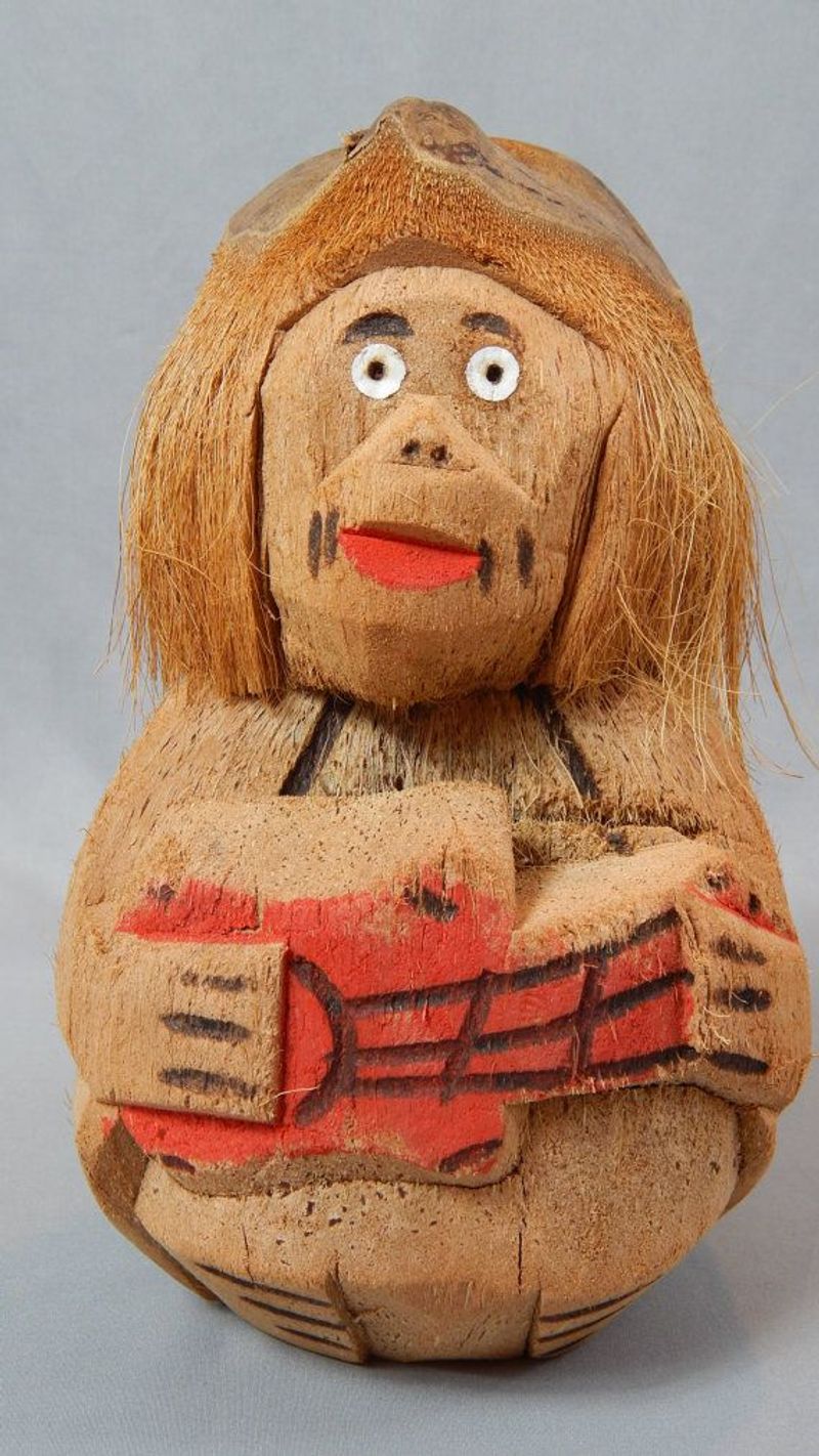 12 Florida Home Décor Styles That Scream Tourist Not Timeless - Decor Hint Painted Coconut Souvenirs