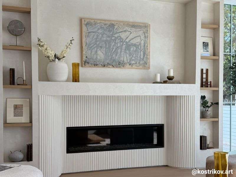 Old Living Room Looks Fading Away From New Mexico Houses - Decor Hint Stucco Textured Walls