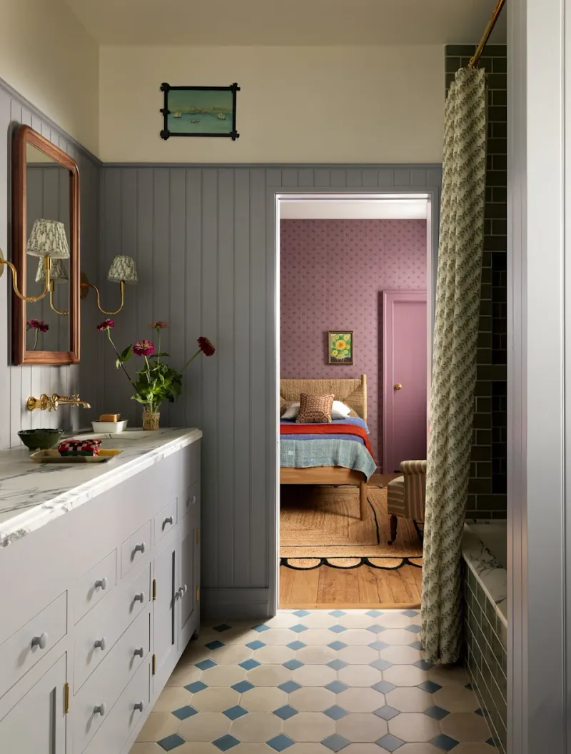 Twin Daughters' Bathroom