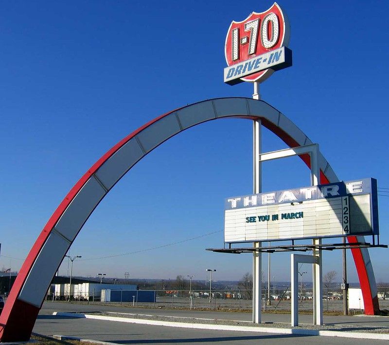 10 Missouri Drive-Ins Still Rolling Movies (And 4 That Shut Down) - Decor Hint I-70 Drive-In, Kansas City Area (CLOSED)