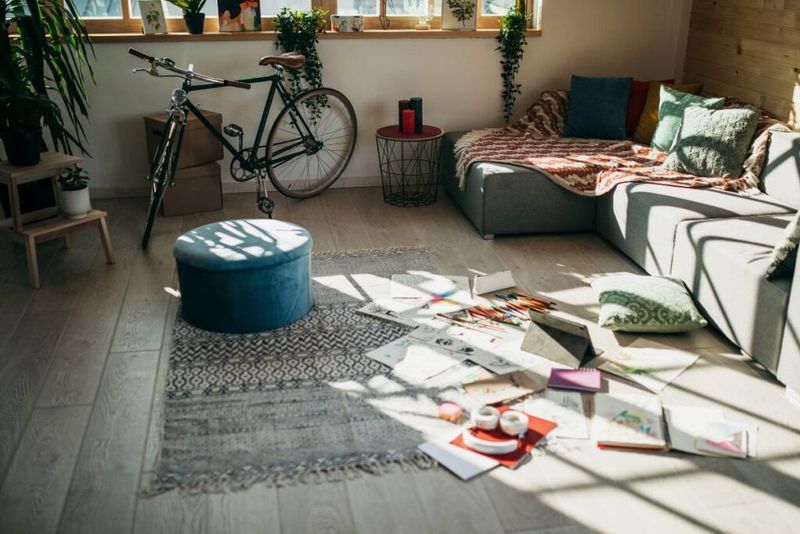 Forgetting to Consider Your Flooring and Furniture Colors