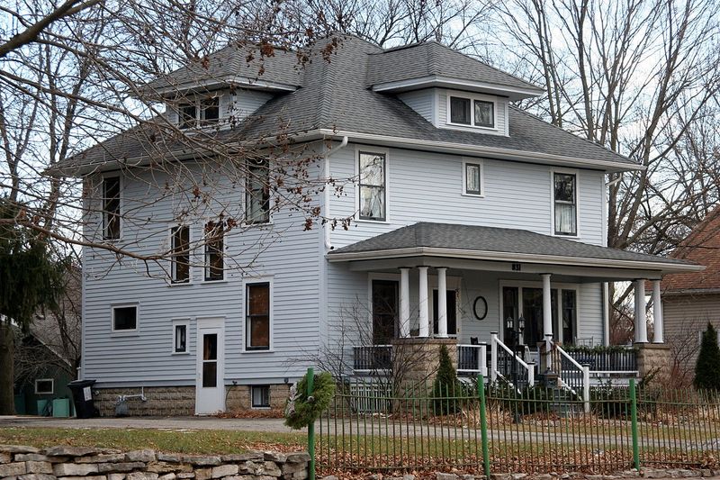 American Foursquare Houses
