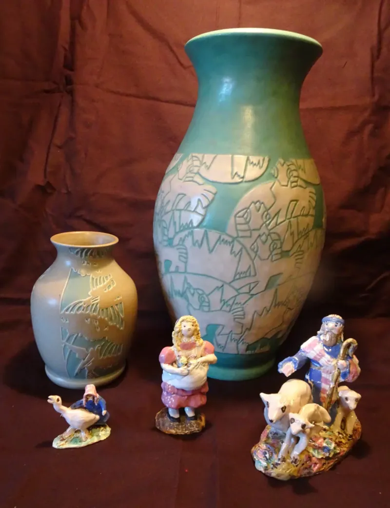 Ceramic Lamps By Indiana Pottery Studios