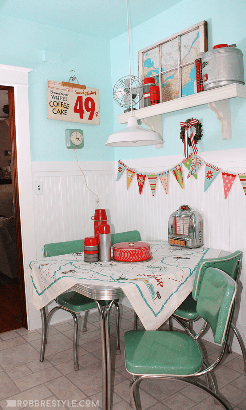 Retro Formica Kitchen Tables (1950s–60s Indiana-Made)