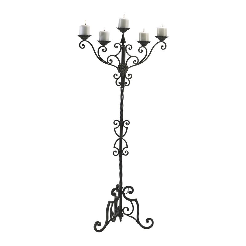 Top Antique Rarities Georgia Collectors Are Racing To Find - Decor Hint Early Wrought Iron Candle Holders
