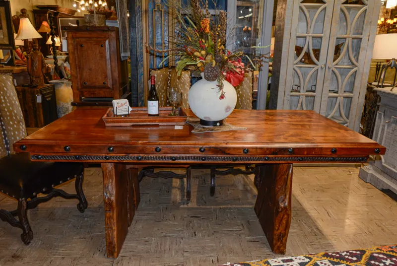 11 Vintage Finds In New Mexico Collectors Can't Resist - Decor Hint Rustic Mesquite Dining Tables