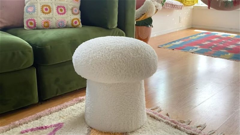 Georgia Homes Embrace These Furniture Trends From The Past - Decor Hint Mushroom Footstools