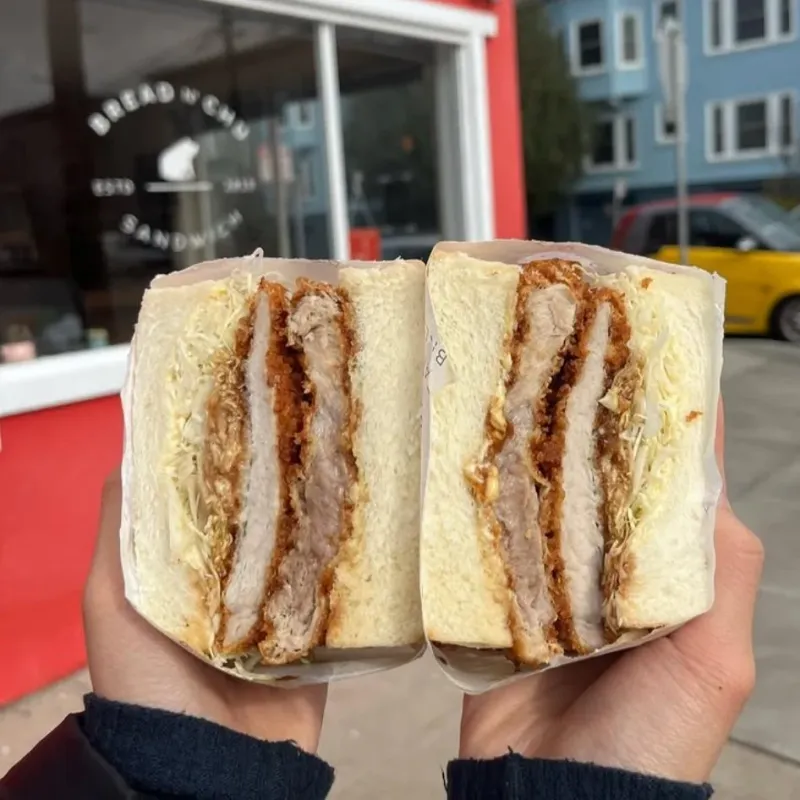 The Giant Pork Tenderloin Sandwiches In California Everyone Talks About - Decor Hint Bread N' Chu - San Francisco