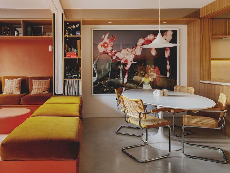 Stiff Upholstered Chairs Instead Of Comfortable Seating