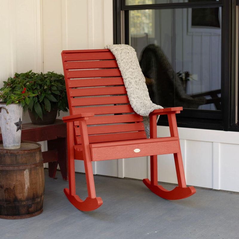 Bright Red Rockers in Winston-Salem