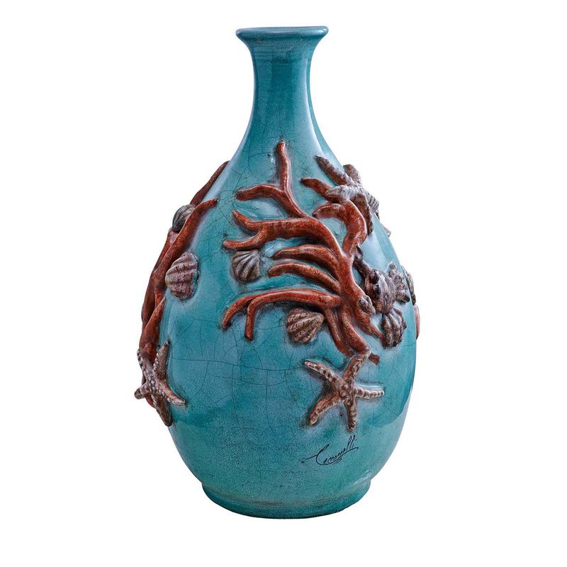 Turquoise Ceramic Vases