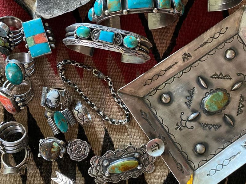 Native American Jewelry And Pottery