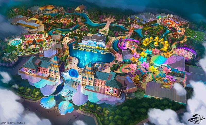 Big Progress For Universal Studios' First-Of-Its-Kind Texas Resort - Decor Hint Why It's A Big Deal For Texas Tourism