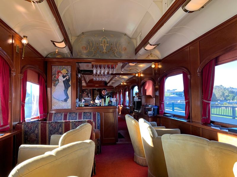 This California Wine Train Combines Scenic Views With Gourmet Dining - Decor Hint Open Kitchen Views Where Guests Can Watch Chefs In Action