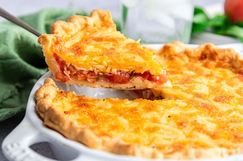 Hidden Pennsylvania Food Traditions That Haven't Made It Past The Border - Decor Hint Tomato Pie