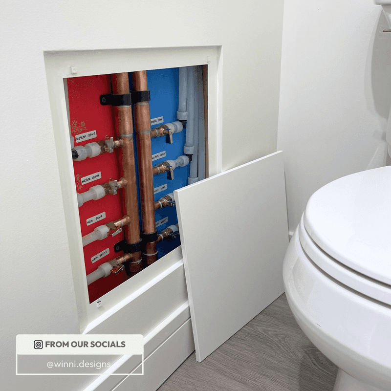 Nevada Homeowners Drive Across Town To Avoid Repeating These Bathroom Mistakes - Decor Hint Forgetting About Plumbing Access Panels