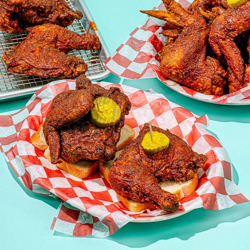 16 Wing Spots That Prove Why Atlanta Is The Wing Capital Of The South - Decor Hint Hattie B's Hot Chicken