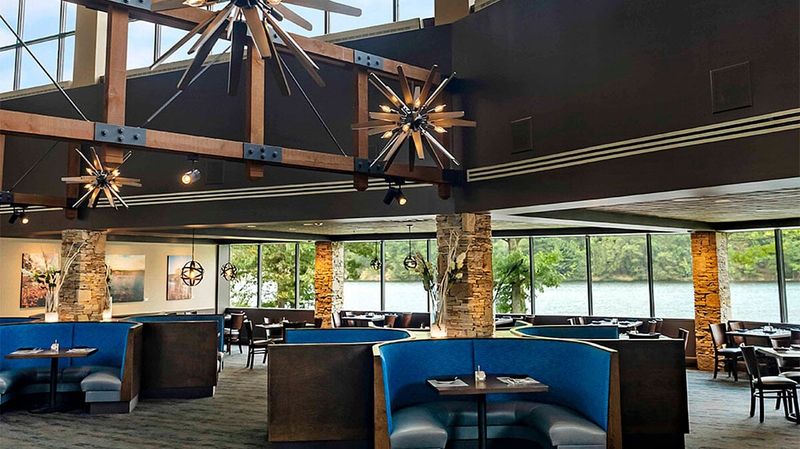 10 Maryland Lakeside Restaurants Perfect For A Weekend Getaway - Decor Hint Lakeside Grille – Rocky Gap Casino Resort, Flintstone