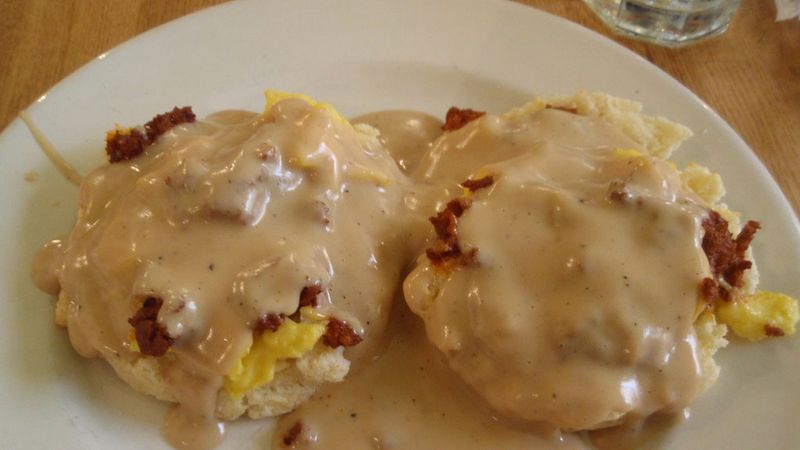 Biscuits and Gravy at OliBea