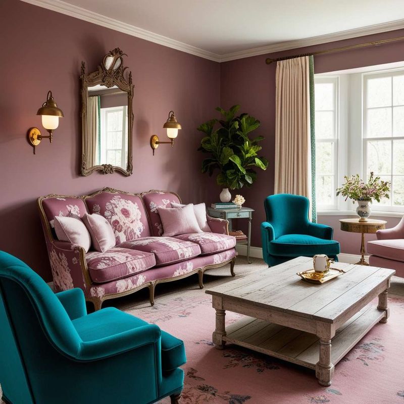 Mauve Pink Sofas