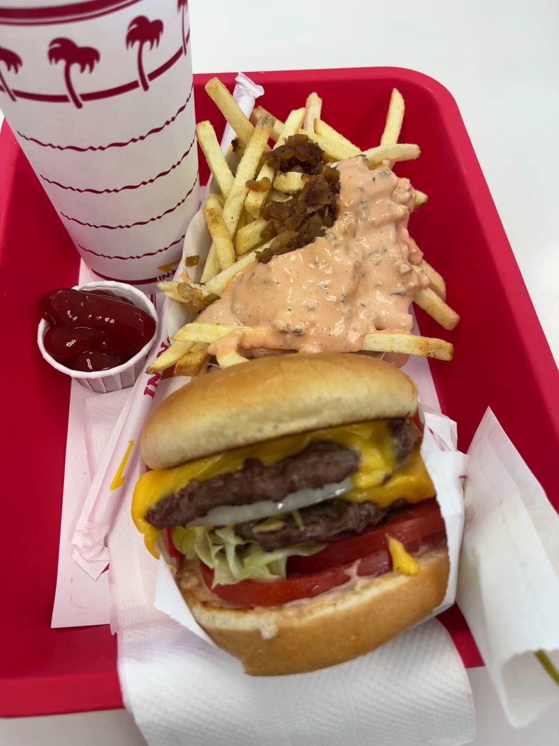 Animal Style Burger