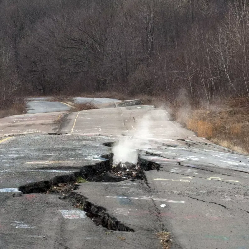 The Underground Fire That Never Stops